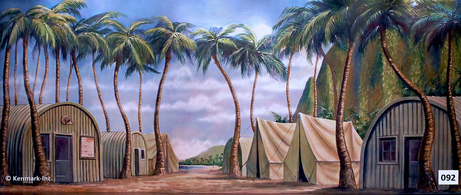 133 Quonset Hut and Tent Barracks