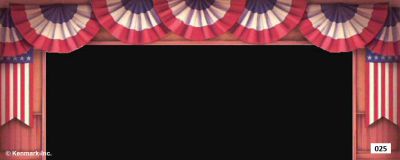 Patriotic Border Legs