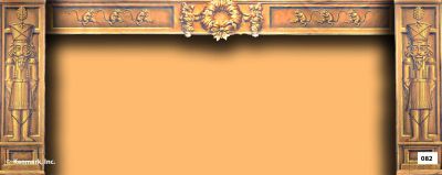 Bronze Nutcracker Border Legs