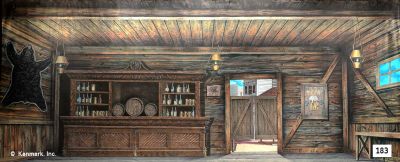 Rustic Saloon Interior