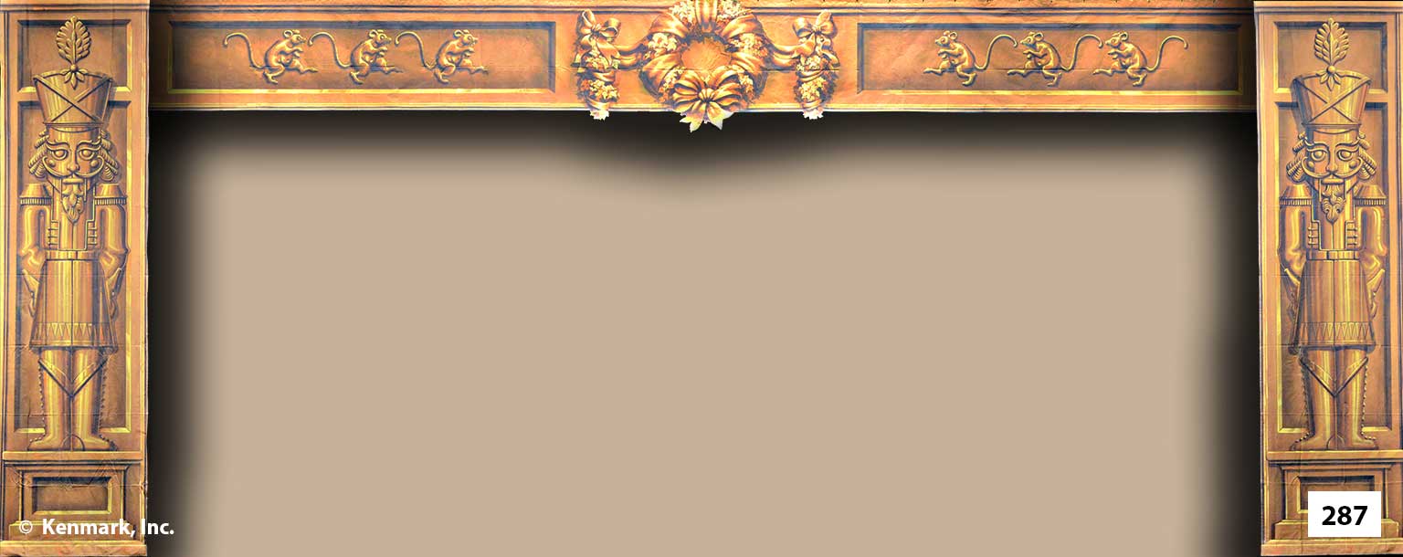 Nutcracker Bronze Border Legs