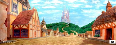 Fairy Tale Village with Castle