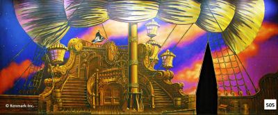 Ship Deck with Panel