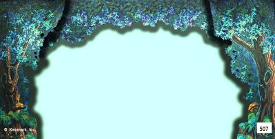 Enchanted Forest Border Legs