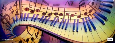 Cool Jazz  17 x 44.6