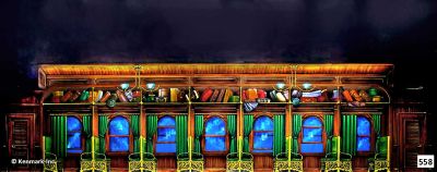 Railroad Coach Interior