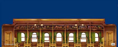 Railroad Coach Interior