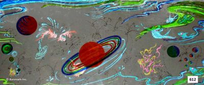 The Universe Velour Black Light