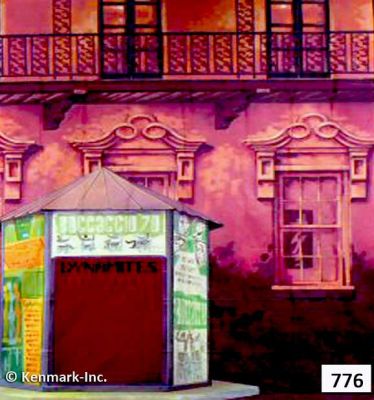 Kios TAB with Center Panel SCRIM