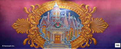 Nutcracker Act Curtain Scrim