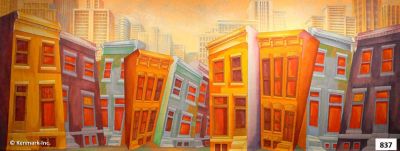 Street Scene 16.11 x 44.6