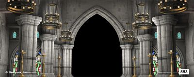 Palace Interior Cut Drop