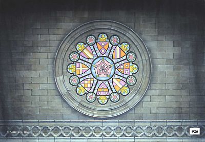 Stained Glass Window TAB