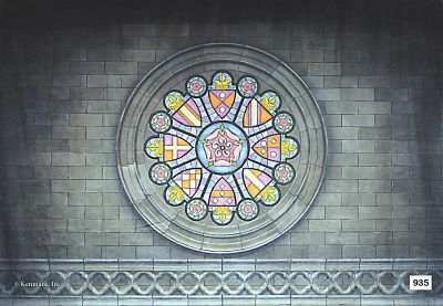 Stained Glass Window TAB