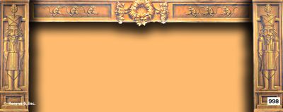 Bronze Nutcracker Border and Legs