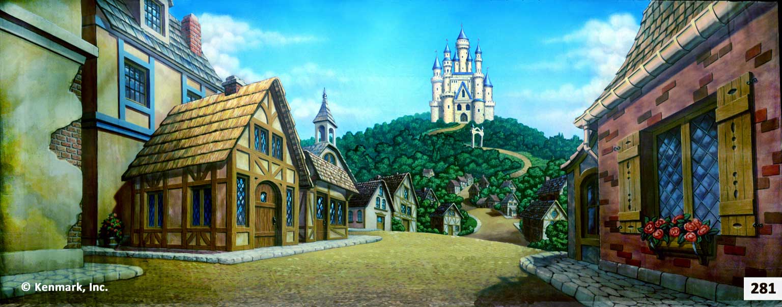 310 Village with Castle