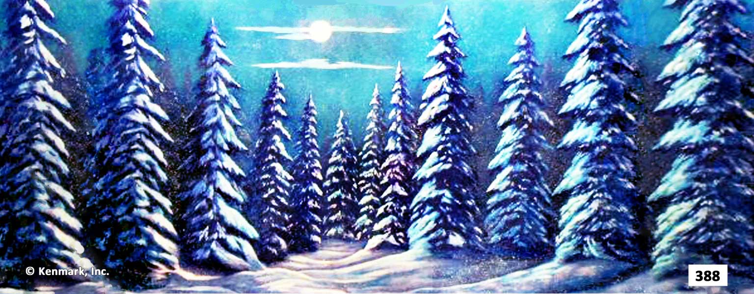 405 Snow Forest with Moon