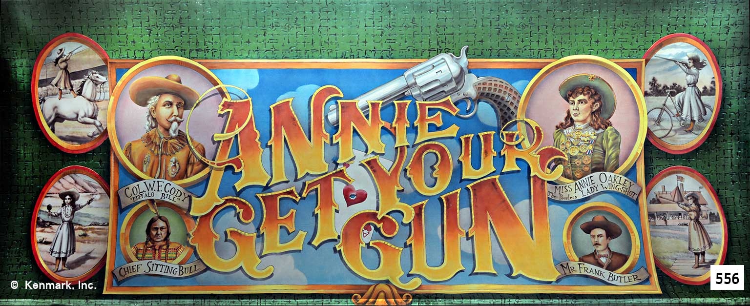 ED 556 Annie Get Your Gun Act Curtain Scrim
