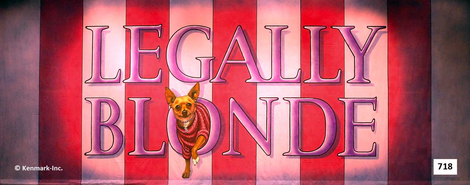 ED718 Legally Blonde Act Curtain